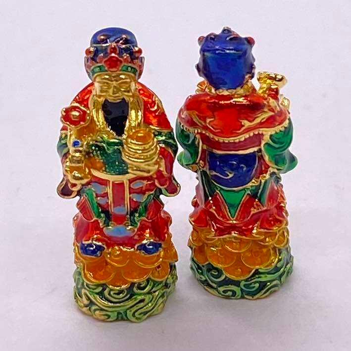 🧧 The "Open Luck" God of Wealth: Chai Sing Ear (Cai Shen Ye) by Kruba Baeng (Mini Size)