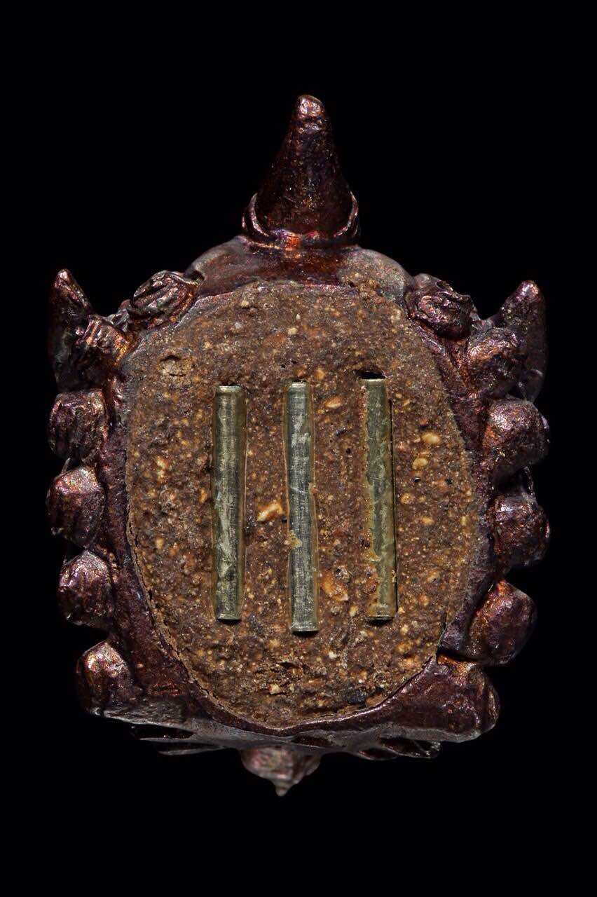 Ultimate Wealth Magnet Amulet with Triple Luck-Calling Takrut for Spiritual Protection and Prosperity Boosting