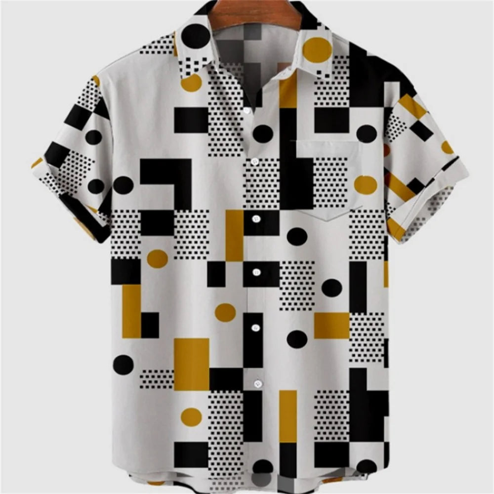 🏝️ The Dasan Majestic Edition: Ultra-Luxury Men’s High-End Hawaiian Shirt – High-Definition Floral & Ethnic Graphic Print, Premium Cooling Performance Fabric, and Sophisticated Resort-Luxe Button-Down