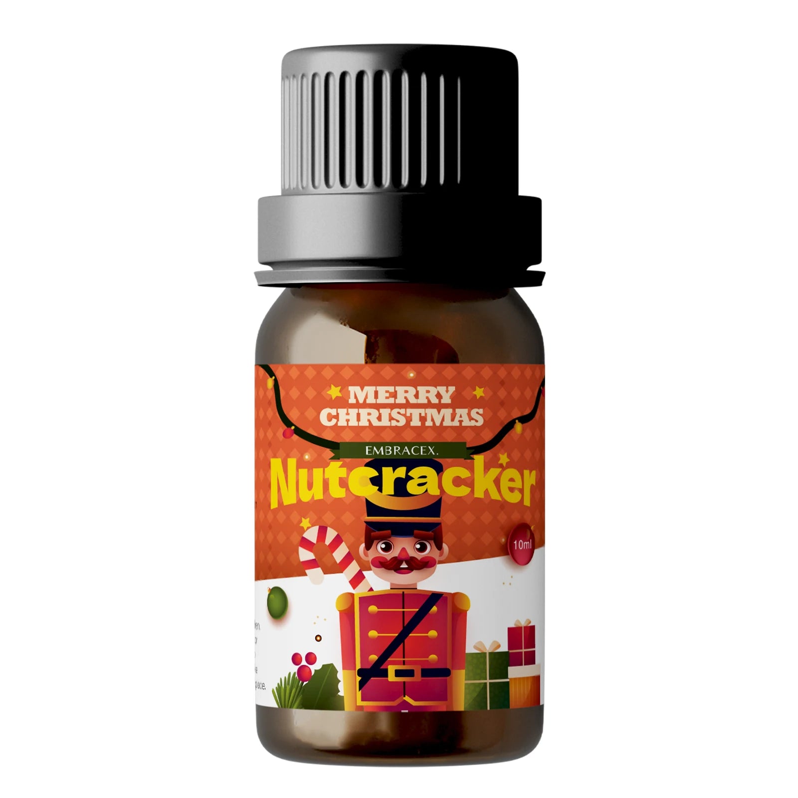 🎄 6PC/1PC Christmas Perfume Essential Oil Gift Set – Festive Aromatherapy Collection for Diffuser, Candle Making, and Home Freshening﻿ Gift Nutcracker