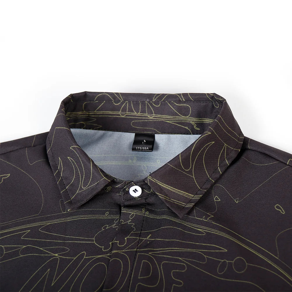 🌍 The Bohemian African Tribe 3D Masterpiece: Premium Men's Retro Short-Sleeve Shirt – High-Definition Tribal Graphic Print, Breathable Summer Beach Fabric, and Sophisticated Oversized Social Silhouette