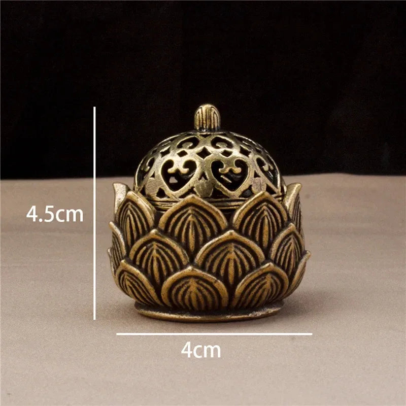 🔥 Elegant Copper Incense Burner – Brass Incenser Holder for Home, Shop & Office Décor | Free Shipping L