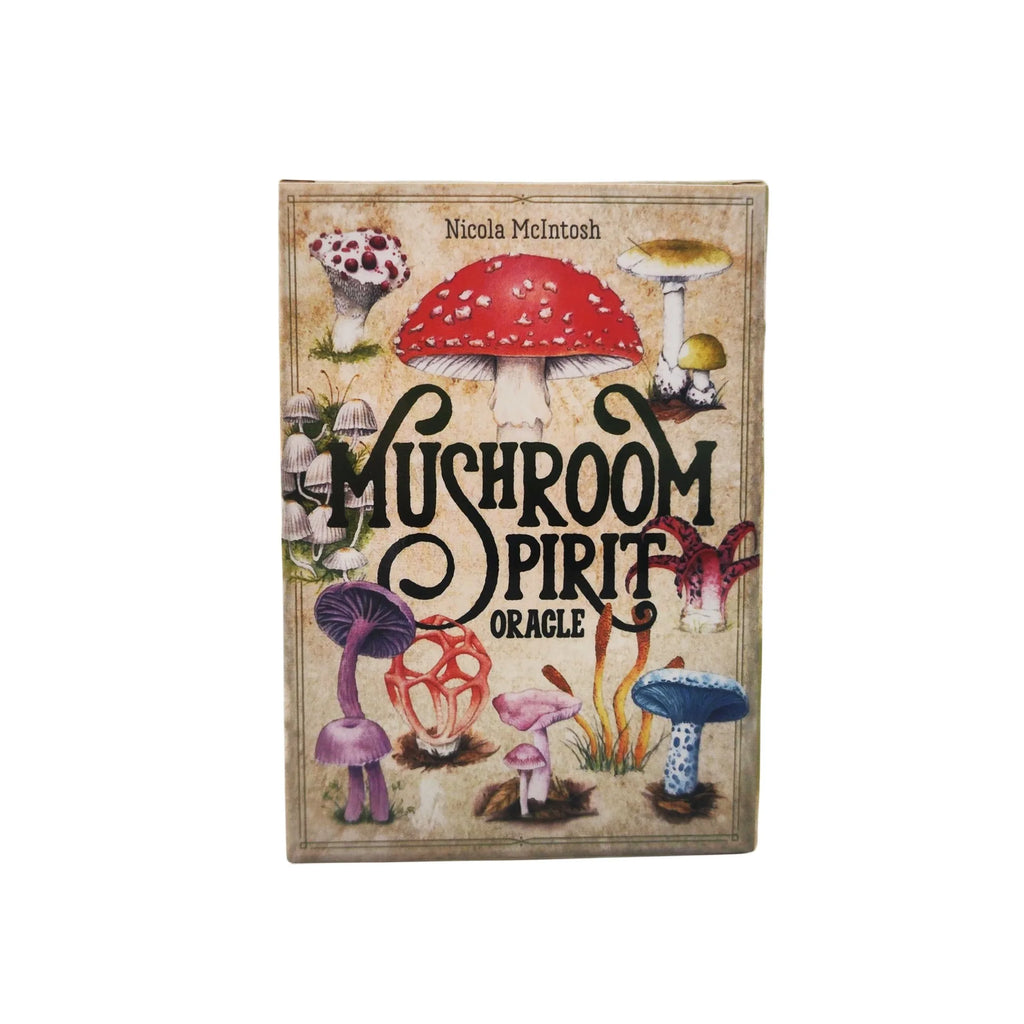 🍄 Mushroom Spirit Oracle Cards – Enchanting 44-Card Deck for Spiritual Growth and Guidance