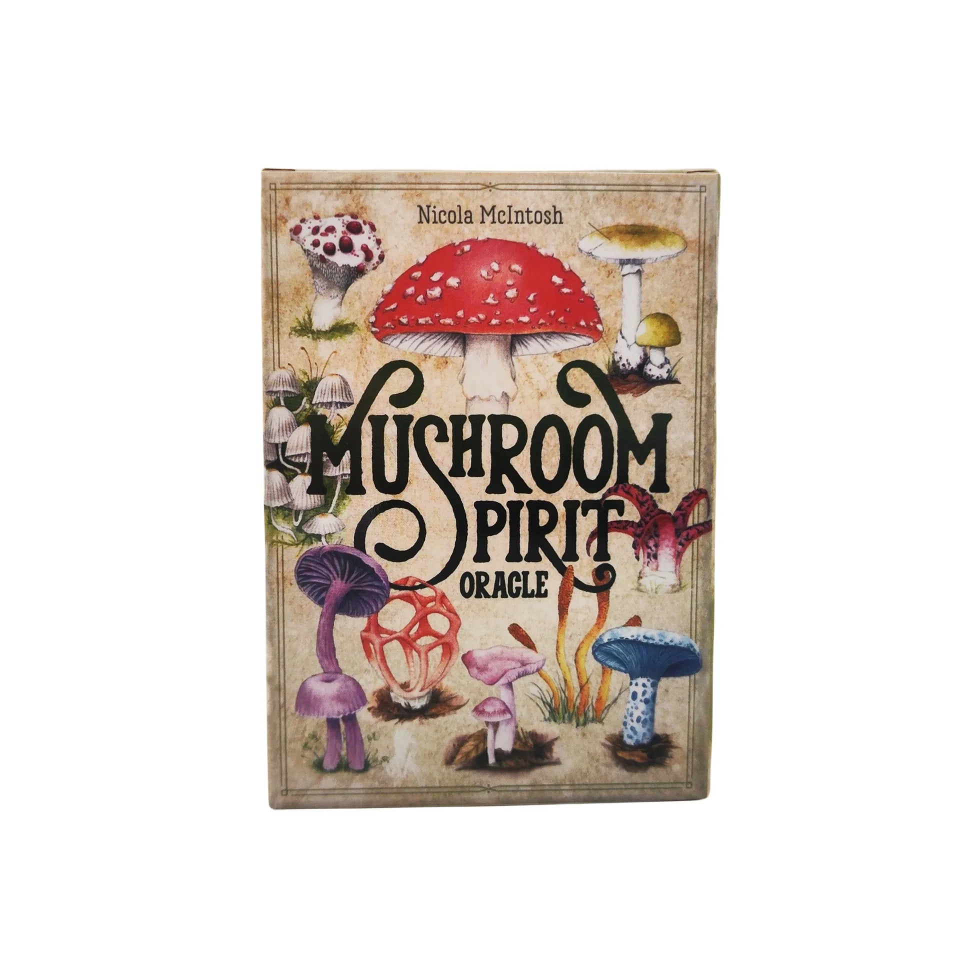 🍄 Mushroom Spirit Oracle Cards – Enchanting 44-Card Deck for Spiritual Growth and Guidance