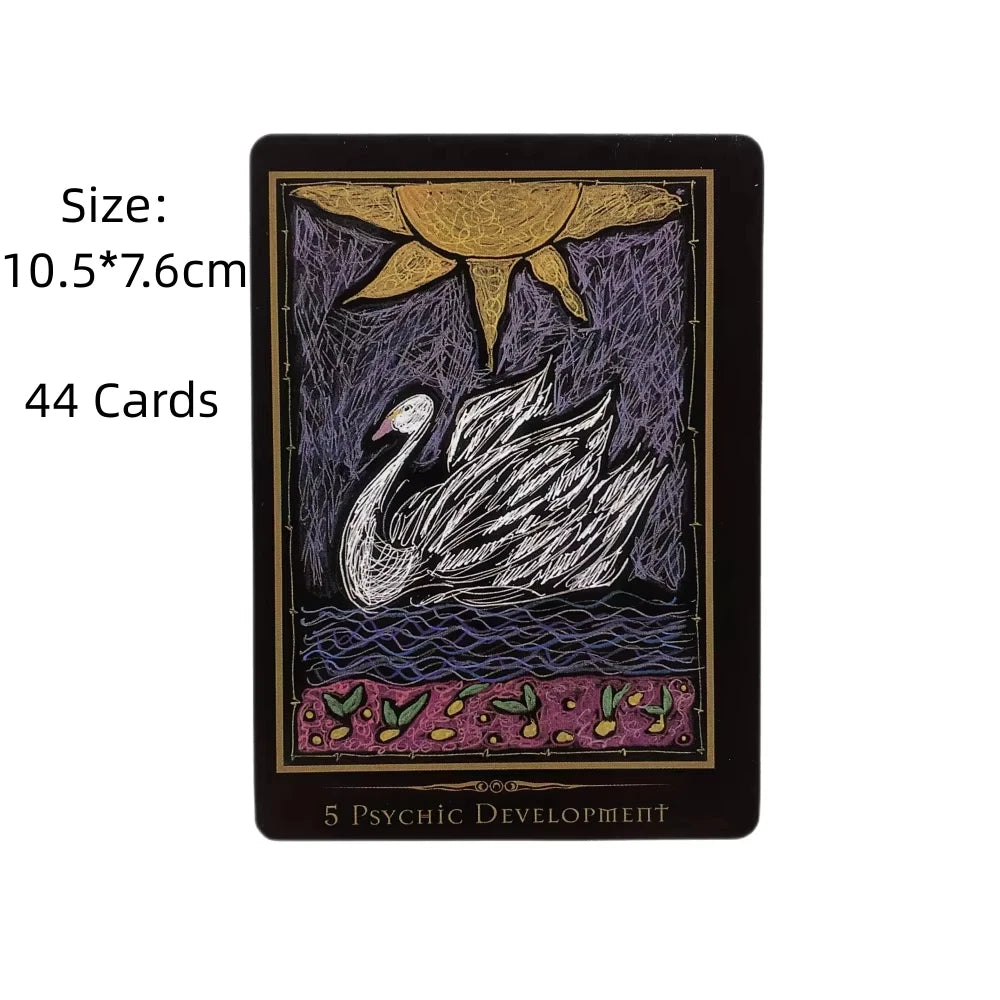 Shamanic Healing Oracle Cards – 44-Card Deck with 120-Page Guidebook for Spiritual Guidance, Divination & Personal Healing