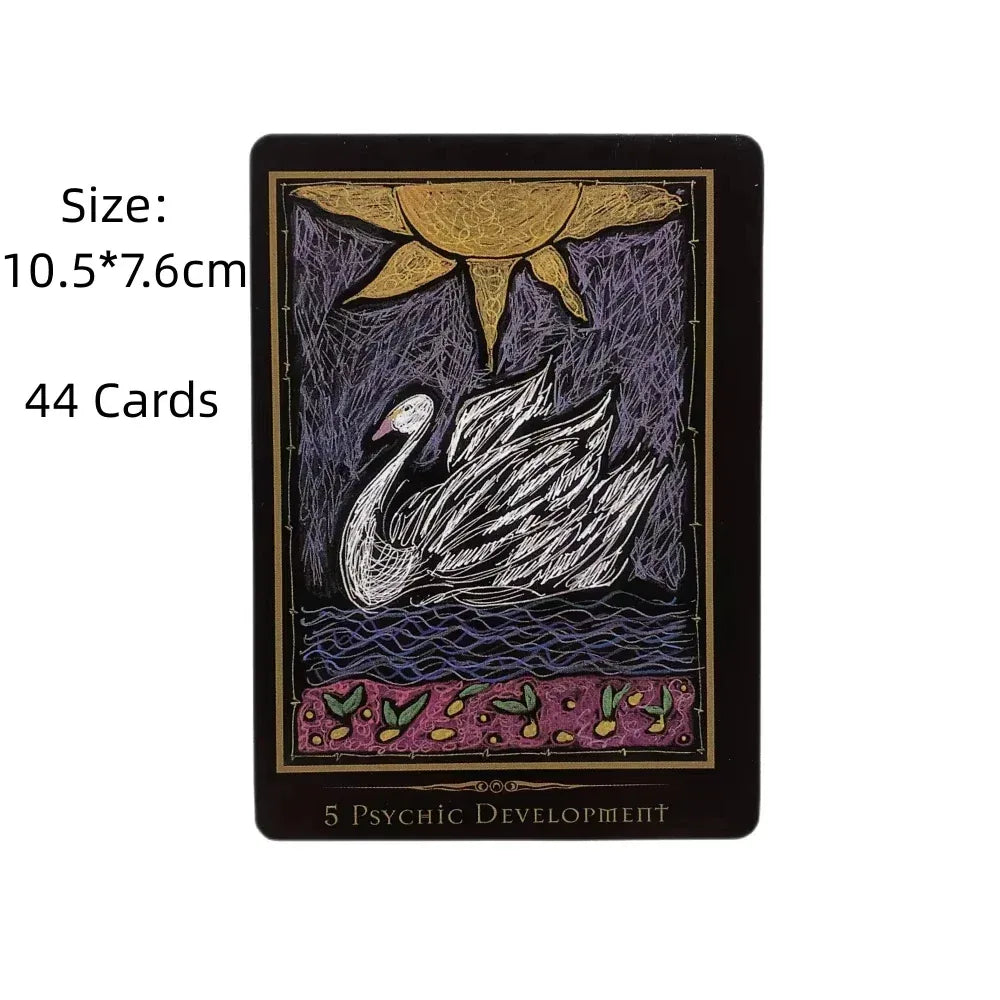 Shamanic Healing Oracle Cards – 44-Card Deck with 120-Page Guidebook for Spiritual Guidance, Divination & Personal Healing