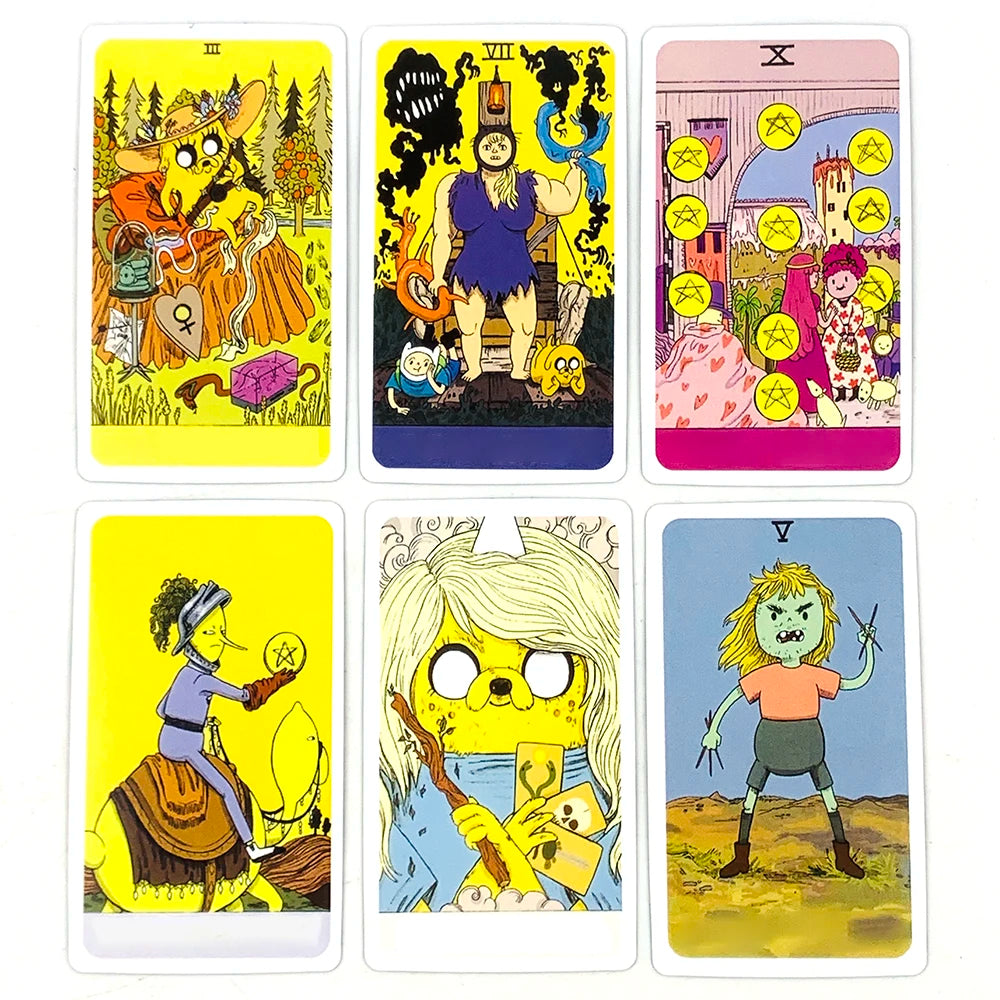 🎉 Hot-Selling Tarot Cards Deck – 78-Card English Visions Divination Edition | Perfect for Family Gatherings, Board Games & Holiday Gifts