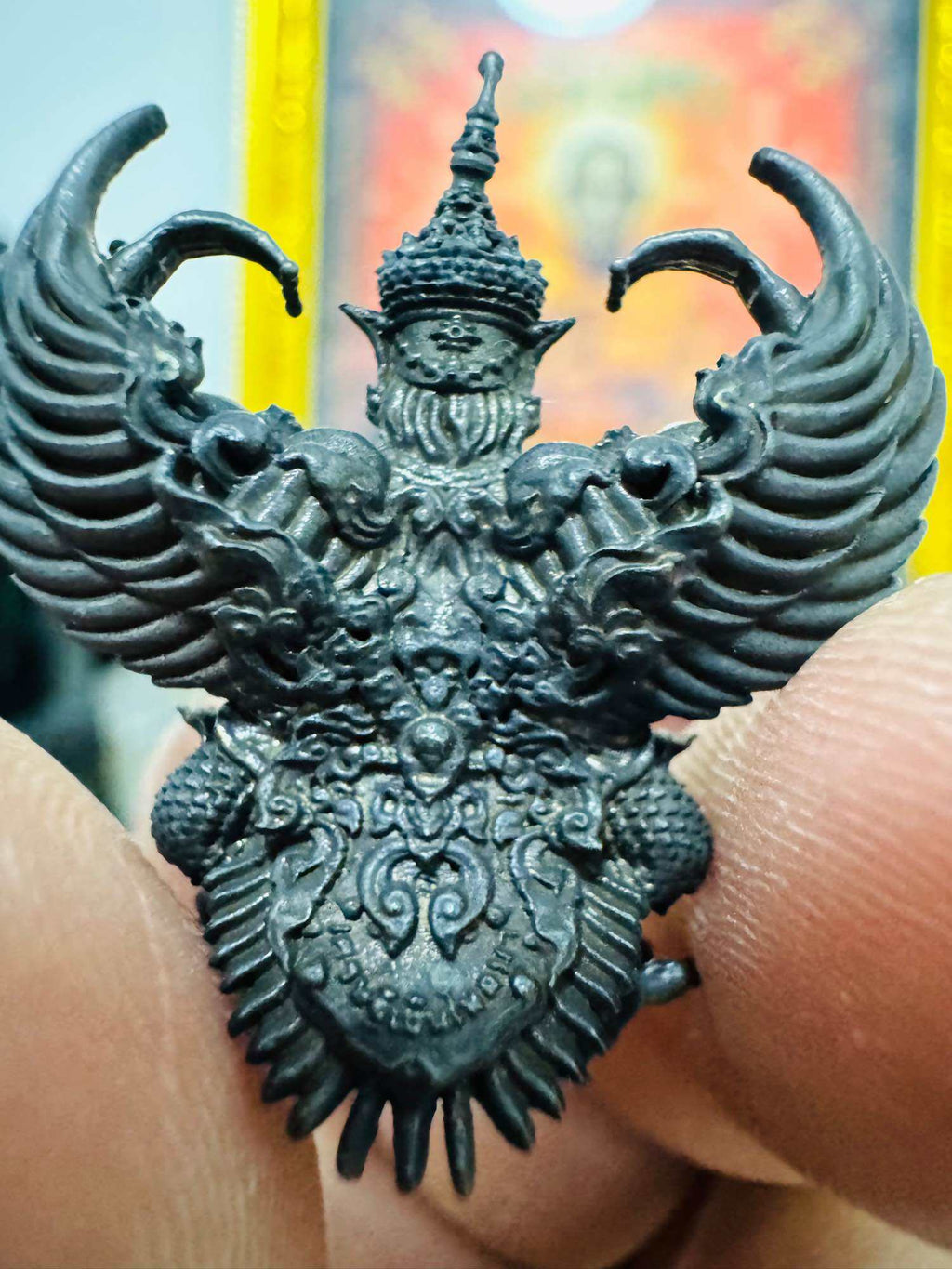 ⚡ Empower Your Wealth and Protection with the Phaya Krut Small Edition﻿ – Setthi Ngern Lai Ma﻿ Model, Blessed in the Mighty Garuda Ceremony and 108 Buddha Consecrations at Wat Phra Maha That Woramahawihan! ⚡