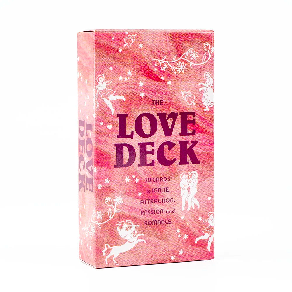 💗 The Love Deck Cards – 70 Pcs English Visions Tarot Deck for Divination & Parties