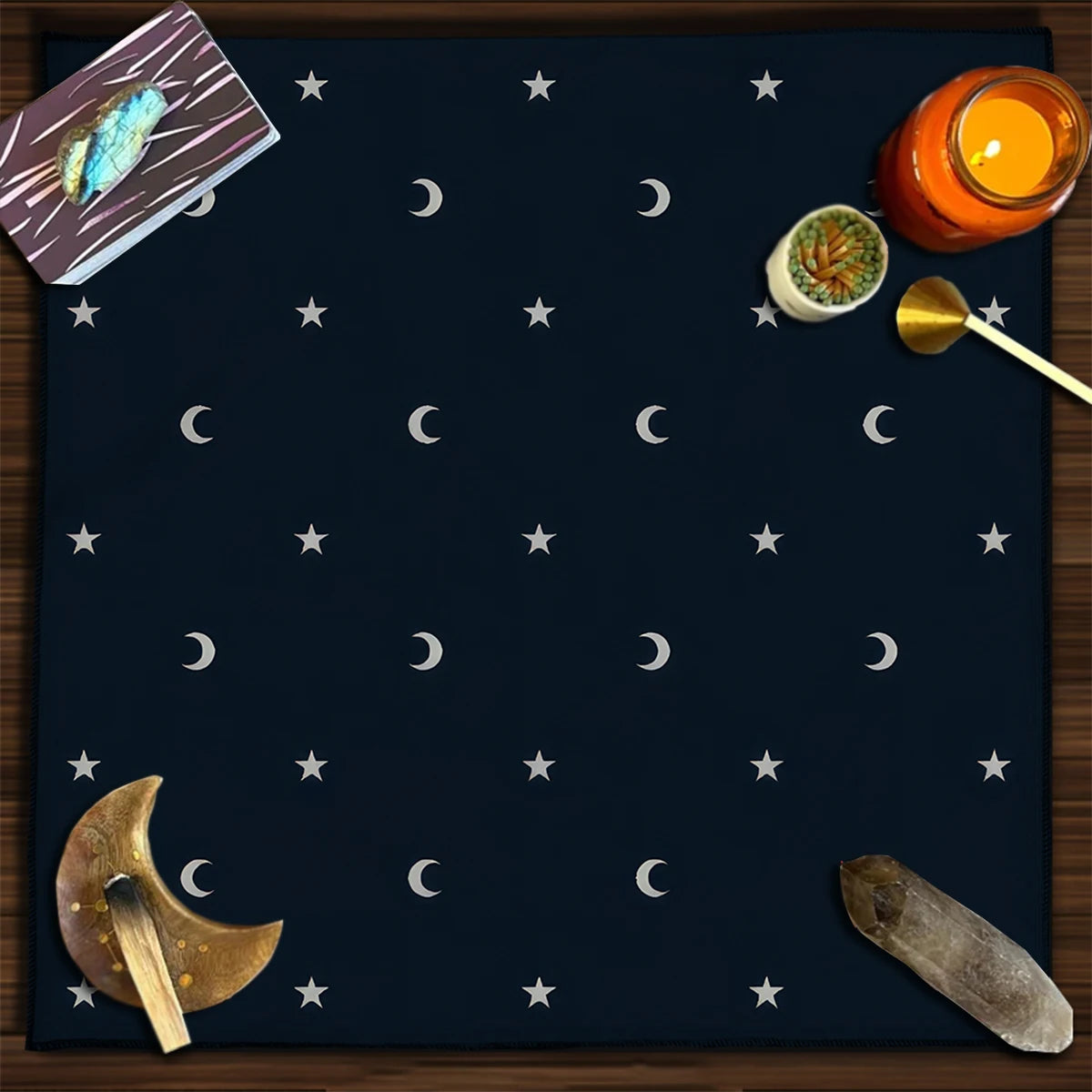 🌌Galaxy Sky Tarot Tablecloth | Altar Cloth with Cosmic Starry Night Design – Astrology Divination Cloth & Tarot Mat for Mystical Home Decor HDS-2508271060