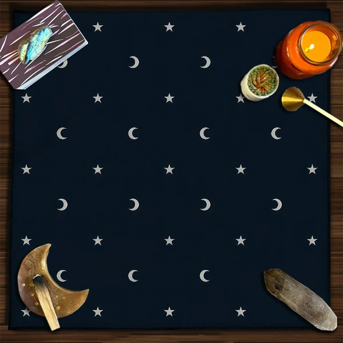 🌌Galaxy Sky Tarot Tablecloth | Altar Cloth with Cosmic Starry Night Design – Astrology Divination Cloth & Tarot Mat for Mystical Home Decor HDS-2508271060