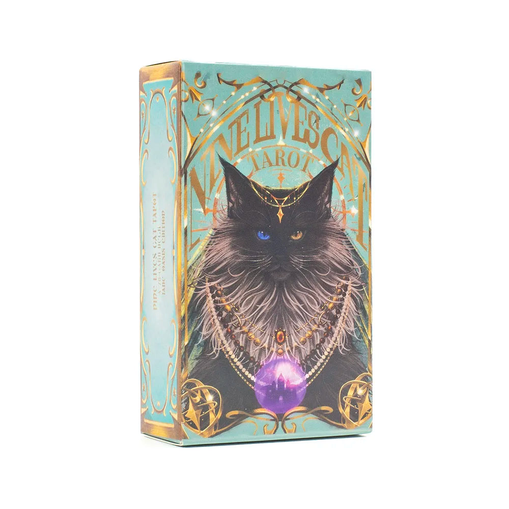 🎴 Mystic Journey Oracle Deck – 44-Card English Edition for Intuitive Guidance, Meditation, and Entertaining Family Play TK05K