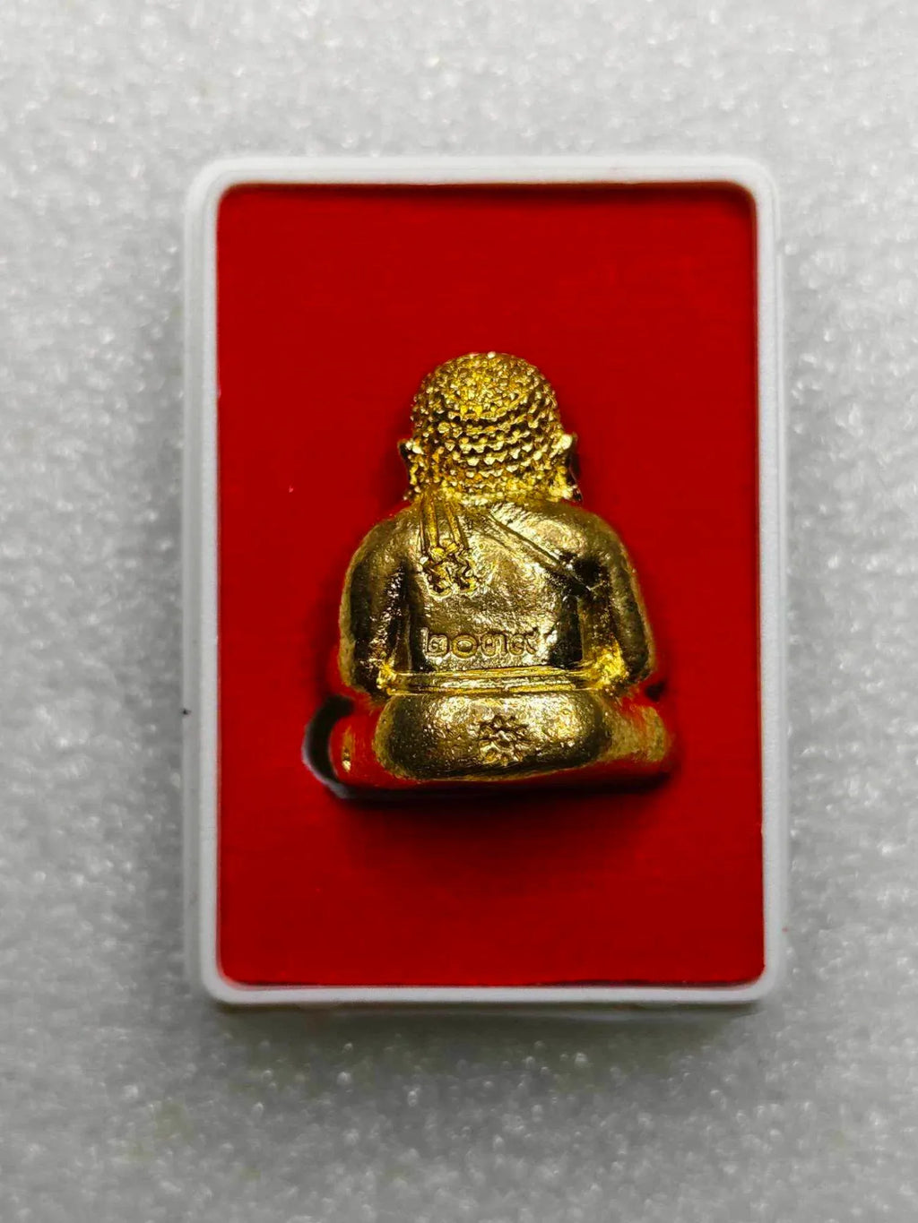 🪷 Phra Sangkachai First Edition – Thong Thip Alloy Amulet by Phra Khru Adulsutthakarn (Pho Than Jaroon), Wat Khao Mueang Kao, Chaiburi, Phatthalung