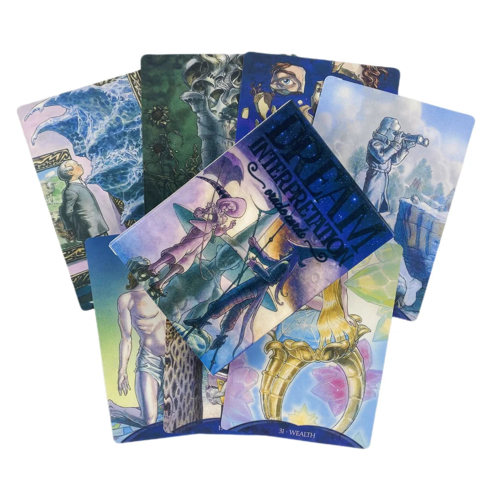 🌙 Unlock the Hidden Meanings of Dreams with the Dream Interpretation Oracle Cards – Fun and Insightful Tarot Game!