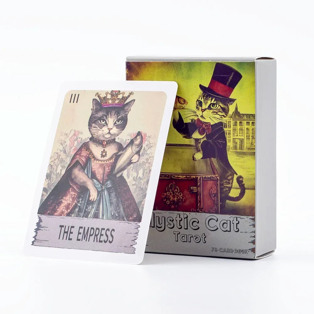 Divine Celestial Tarot Cards Deck - 78 Cards for Fortune Telling, Divination, and Classmate Gatherings (10.4x6.1CM) TK30K