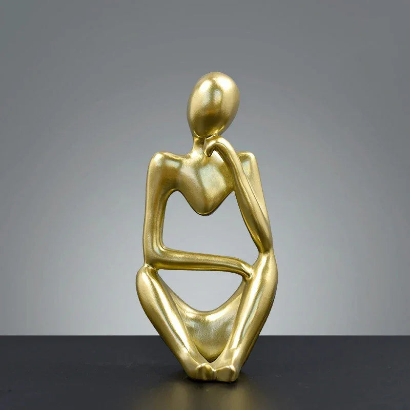 🎨 Scandinavian Abstract Figures – Light Luxury Mini Crafts for Home & Desktop Decoration | Entryway Ornament | Free Shipping B