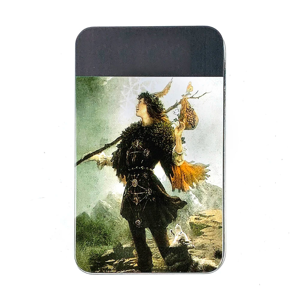 👝 High-Quality Tin Box Packaging for 78 Cards Tarot Card with Gilded Edge and Paper Guidebook – Fate Divination Family Party Game