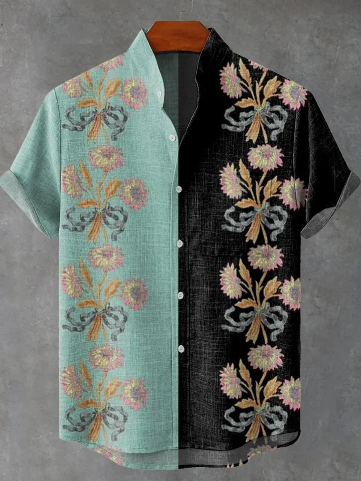 🏙️ The Urban Vintage Masterpiece: Premium Men's Casual Short-Sleeve Shirt – High-Definition Retro Graphic Print, Ultra-Breathable City-Luxe Fabric, and Modern-Fit Fashion Silhouette (Fast Delivery Edition)