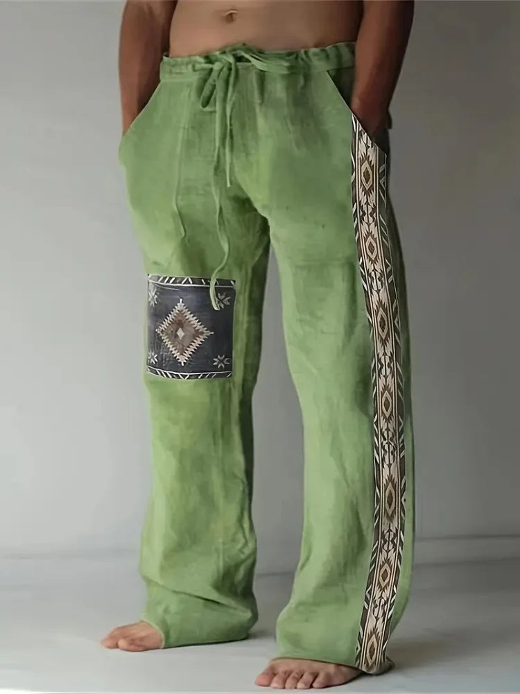 🧭 The Navigational Heritage: Premium Men’s Vintage Compass Trousers – High-Definition 3D Retro Map Graphic Print, Harajuku-Inspired High-Waist Fit, and Sophisticated Straight-Leg Streetwear Drawstring Pants D81PZX252111544515