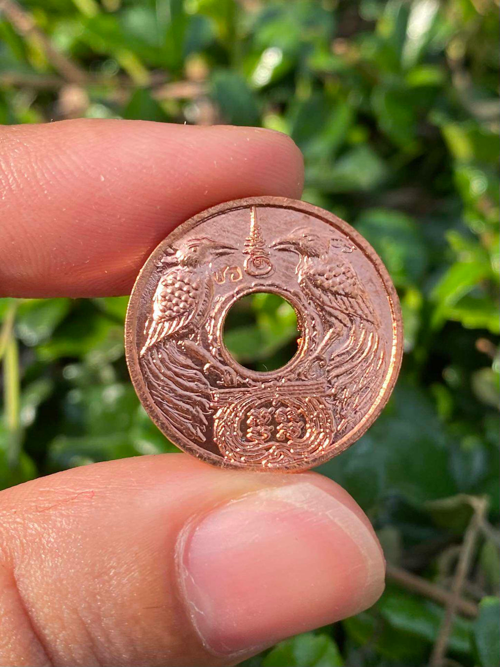 🕊️ Sarika Fortune Coin – “Phok Sap” Wallet Talisman for Attraction, Wealth & Abundance