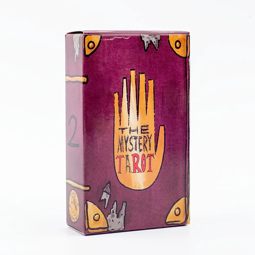 The Mystery Tarot – 78-Card English Deck (10.3x6 cm) for Mysterious Divination, Family Parties & Board Games