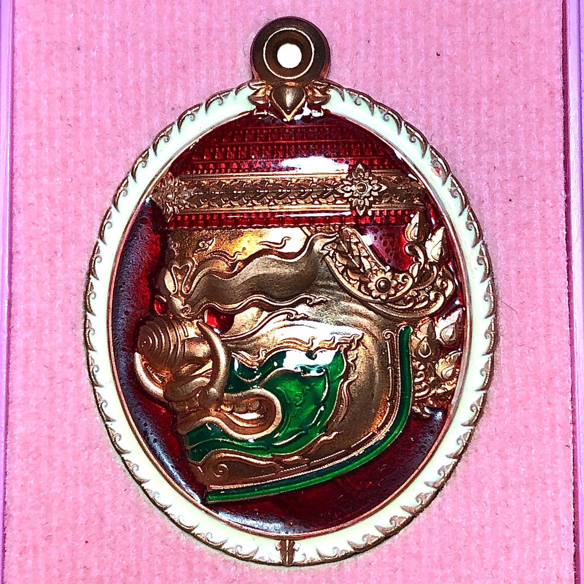 Thaowessuwan Thanabodi Amulet for Wealth and Prosperity - Phayao Province 2020 BE 2563