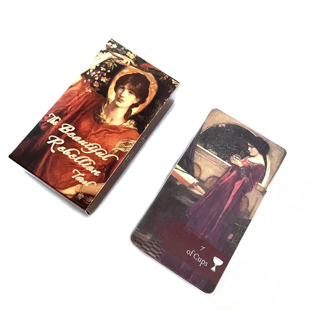 🌹The Beautiful Rebellion Tarot Cards | 78-Card Oracle Deck | Empowering & Inspirational Divination Tool