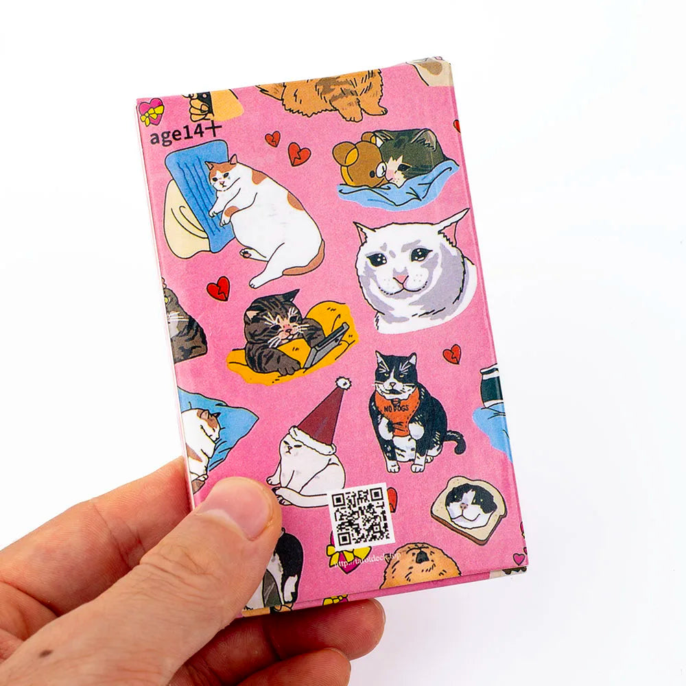 Cat Meme Tarot Deck – 22 Major Arcana Funny Witchy Cat Cards for Divination & Family Fun