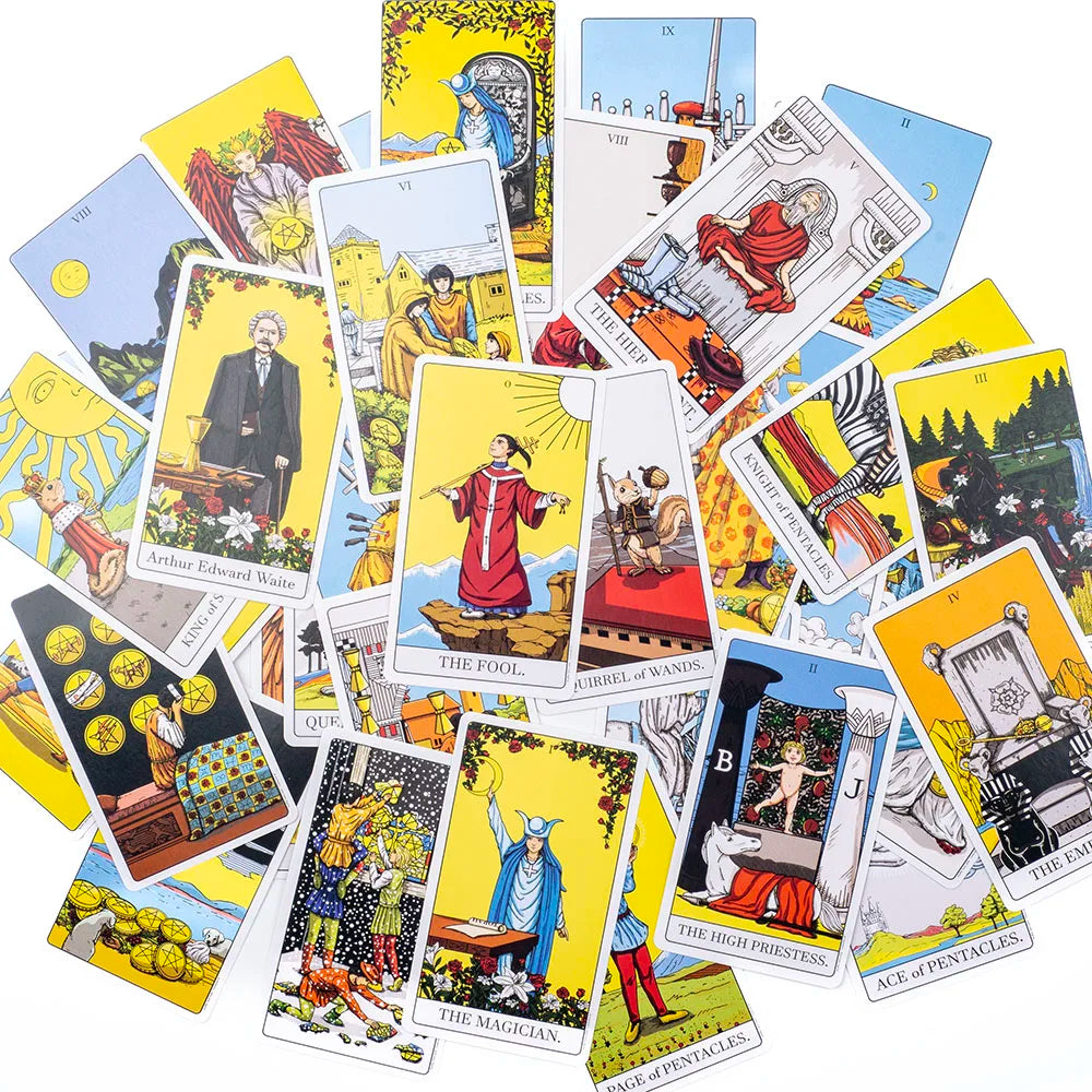 🎨 Shuffle Tarot Collection B – Shuffled World of RWS Tarot Deck | 80-Card Creative Storytelling Edition | Compact 10.3x6 cm | Innovative Tarot Experience
