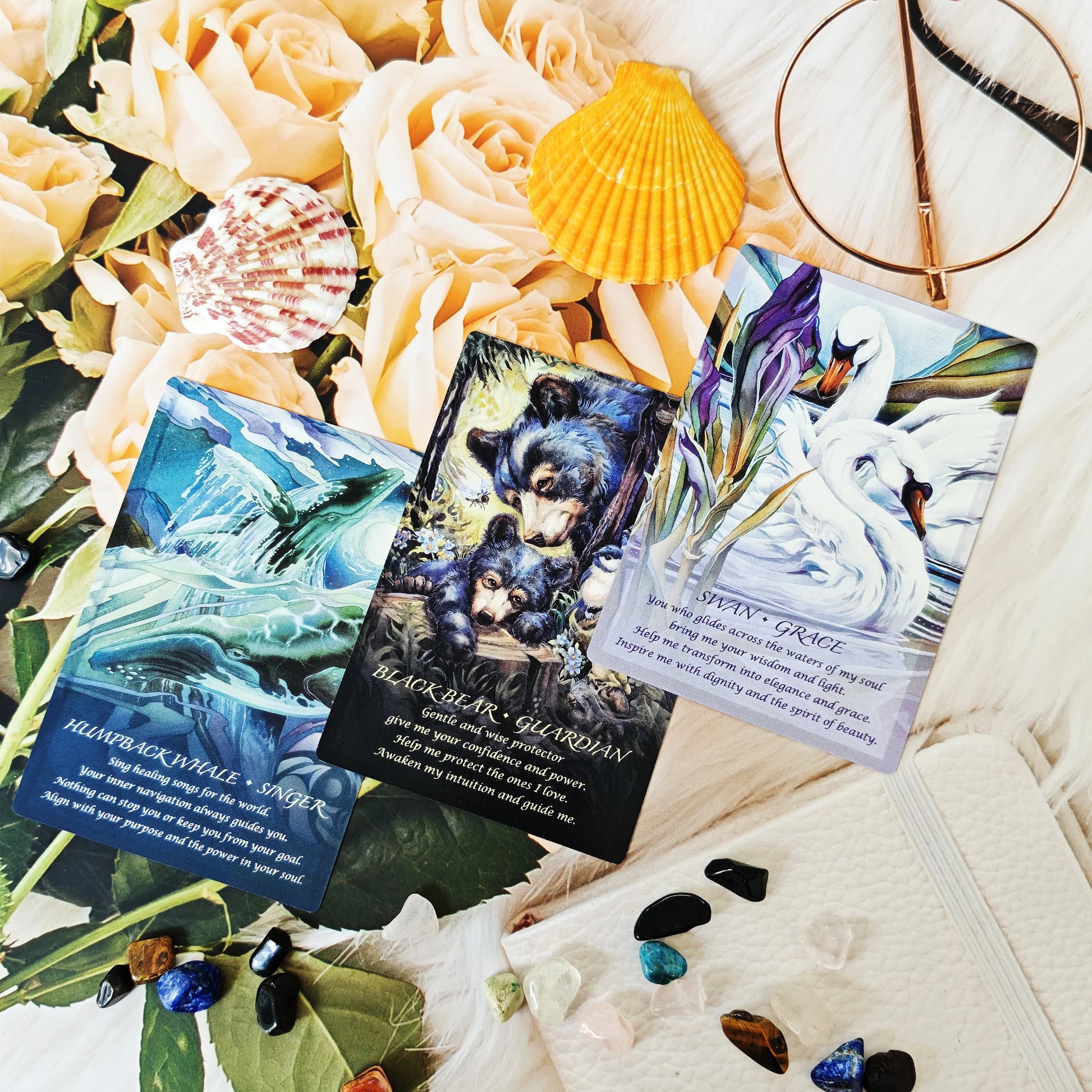 🐾 Spirit of the Animals Oracle Cards – 52-Card Deck | Divine Animal Spirit Guidance | Family & Party Board Game | Women’s Divination Favorite