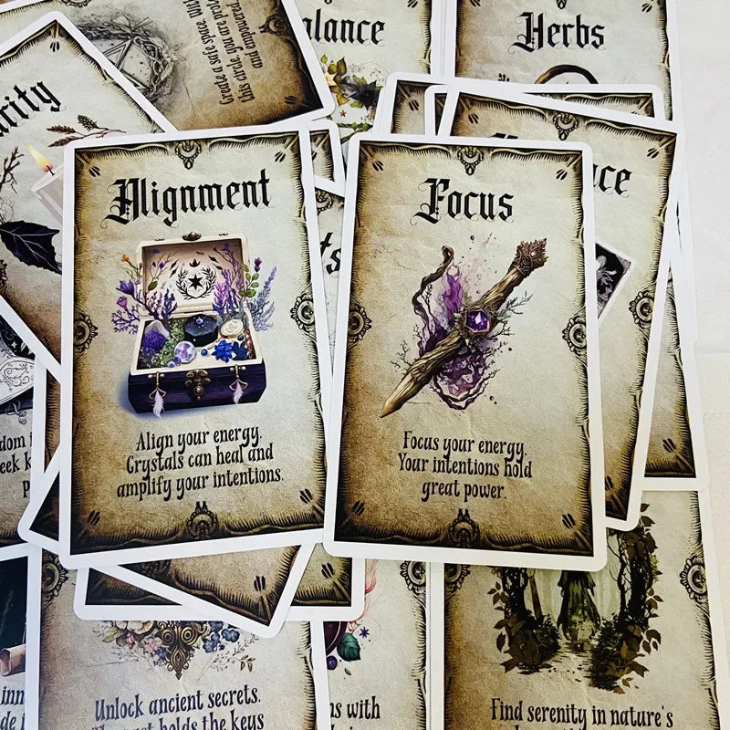 The Witch – Represents intuition, magic, and inner power; encourages trusting your instincts.