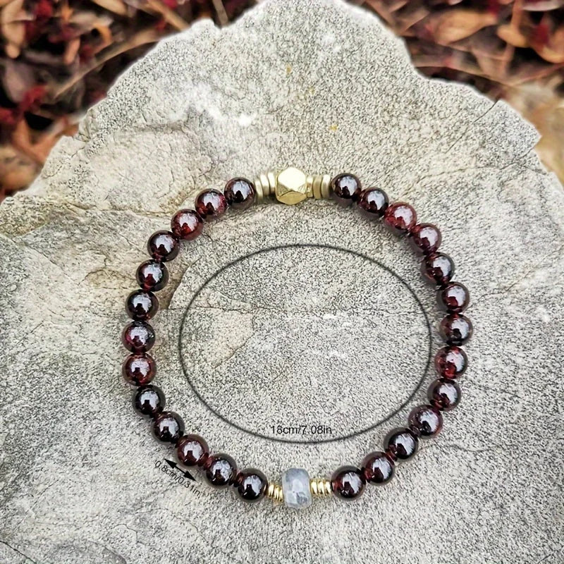 ✨ FIRE in ME Bracelet – Handmade Beaded Wrist Jewelry Infused with Maratha Energy for Passion, Romance & Healing Gift