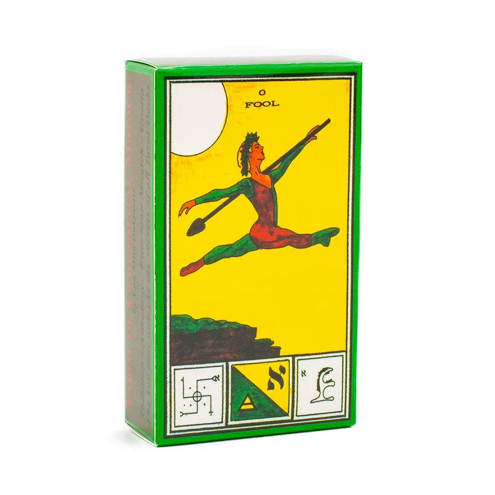80Pcs Tarot Deck Ceremonial Magick Cards A Pictorial Synthesis Three Great Pillars of 3rd Edition 10.6*6.3cm Board Game