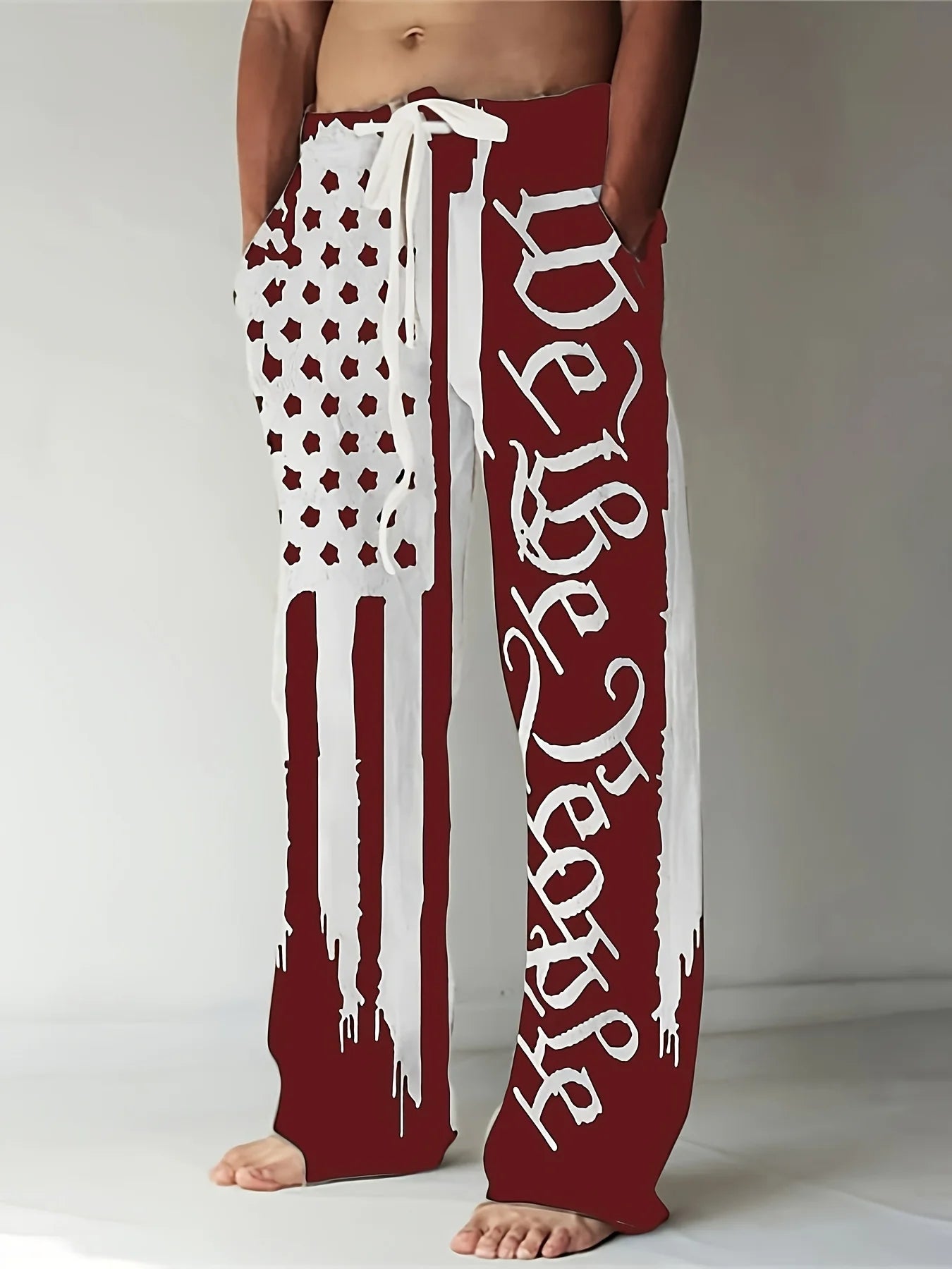 ✨ The Patriot Wave: Premium Men’s 3D Flag Print Beach Shorts – High-Definition National Flag Graphic, Breathable Quick-Dry Performance Fabric, and Sophisticated Straight-Leg Casual Drawstring Shorts SJC04J2025051B2