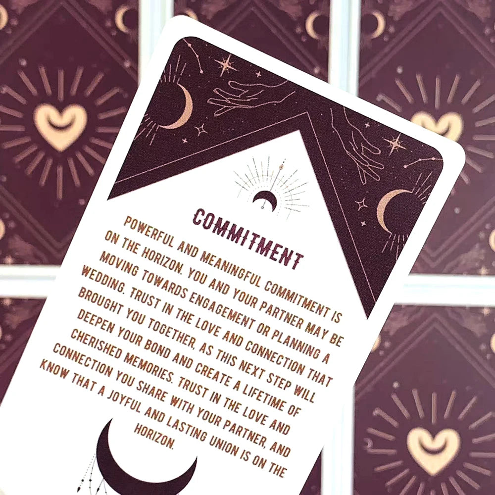 Cosmic Connections Oracle – 54-Card Deck for Fate Divination, Meditation & Party Games