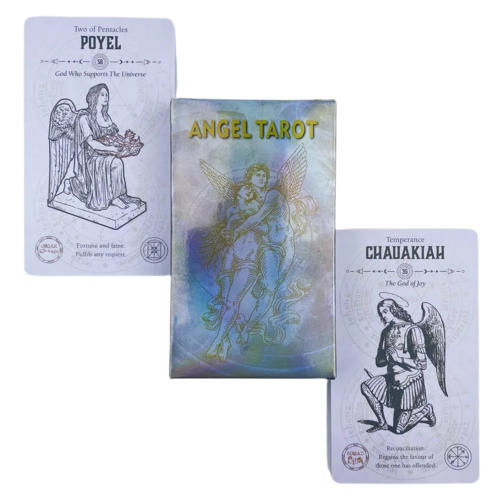 💖 Romantic Love Fairy Tarot & Oracle – Elegant 78-Card Deck Featuring Enchanting Fairy-Themed Art for Intuitive Readings and Social Gaming