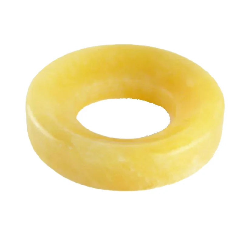 Jade Moxibustion Tool Handle Gourd Moxa Roll Burner – Natural Aspen Wood Warm Body Massage with Chinese Herbal Medicine for Meridian Penetration﻿ Jade ring