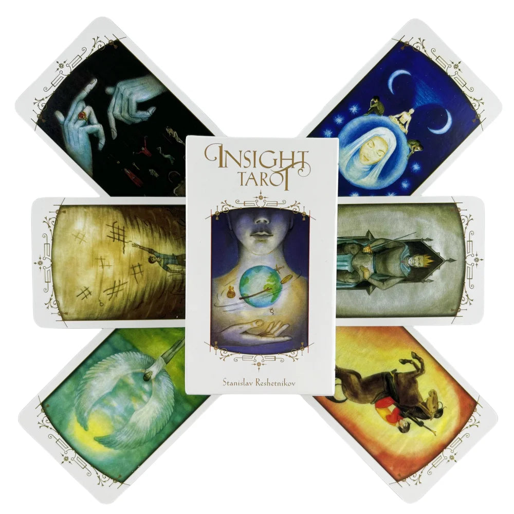 🌟 Insight Tarot Cards for Beginners – 78-Card Deck with Detailed Meanings Edition for Easy Learning and Guided Readings