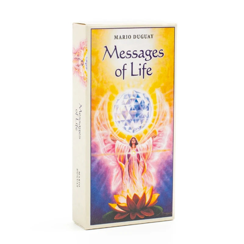 🔮Messages Of Life Tarot Cards | 54-Card Oracle Deck English Visions Edition for Divination & Board Games