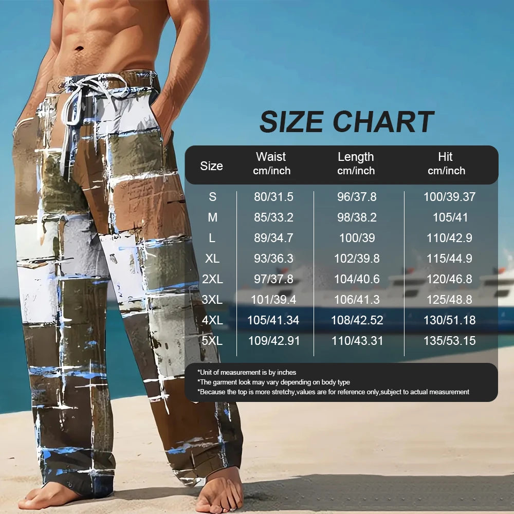 🧭 The Navigational Heritage: Premium Men’s Vintage Compass Trousers – High-Definition 3D Retro Map Graphic Print, Harajuku-Inspired High-Waist Fit, and Sophisticated Straight-Leg Streetwear Drawstring Pants