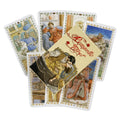 Romantic Tarot – 78 Cards English Edition for Tarot Guidance, Fate Divination & Family Party Board Game