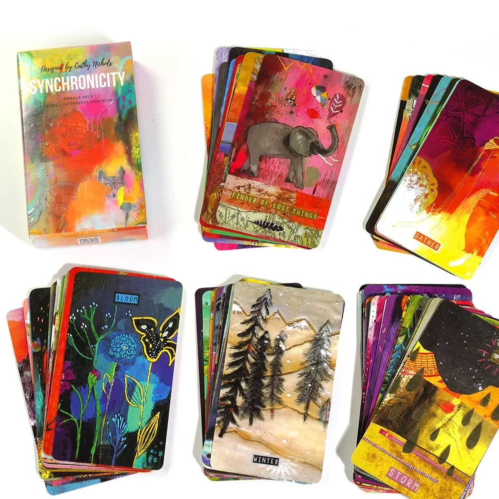 🕉️ Mudras For Body, Mind, and Spirit – 68-Card Yoga Practice Tarot Oracle Deck with PDF Guidebook | Holistic Healing & Meditation Tool | Free Shipping