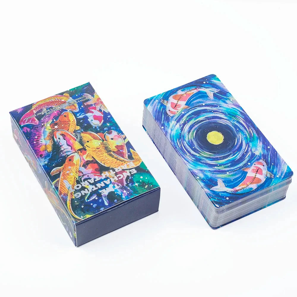 🔥The Enchanting Earth Tarot | 80-Card Nature-Inspired Divination & Board Game Deck