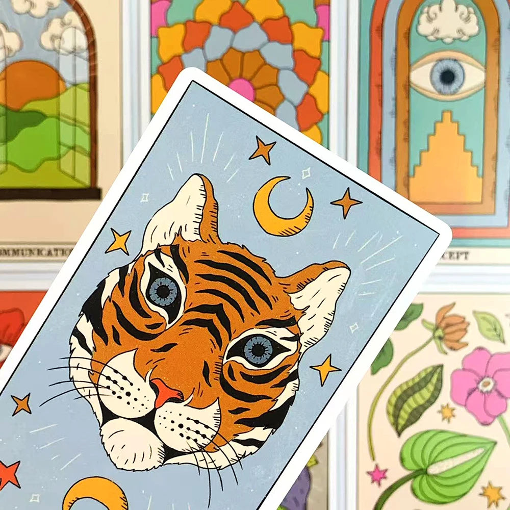 🧙♀️Modern Witch Spiritual Deck – Realm Divination & Meditation Card Game for Girls and Women