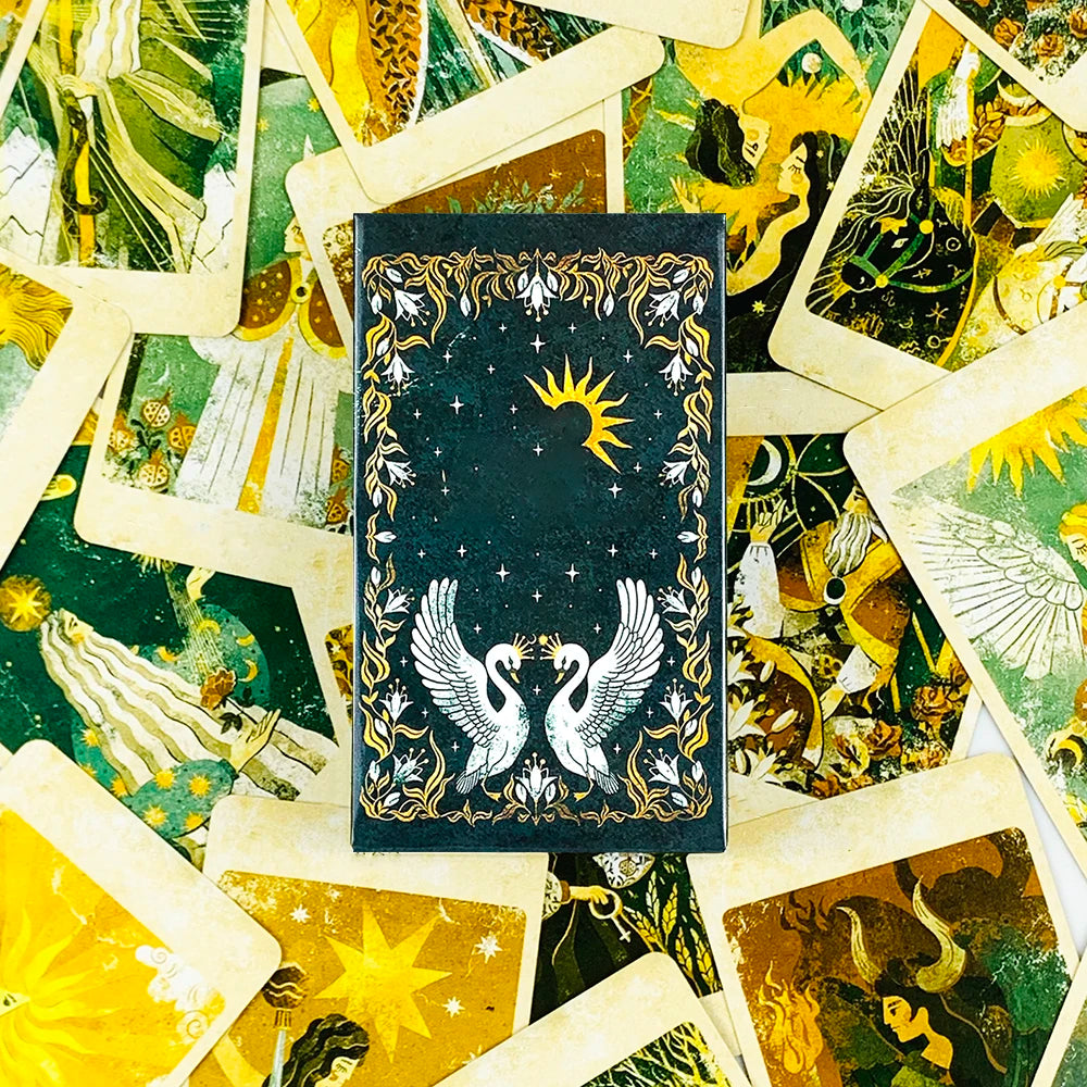 ✨ Magical Journey Cosmic Insight Tarot Deck – 78 Cards for Beginners’ Divination, Family Fun & Holiday Party Board Games