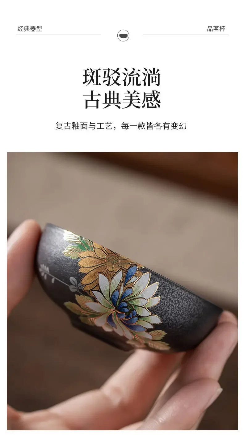 🍵 180ml Japanese-Style Ceramic Master Mug – Simple, Elegant Jilan Tea Bowl for Everyday Use | Free Shipping