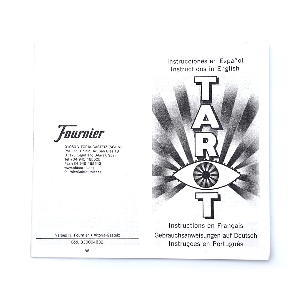 🔮 French Oracle Cards – Universe Messages Tarot Cards & Cosmic Wisdom Oracle Deck, 54 Cards, 12 × 7 cm