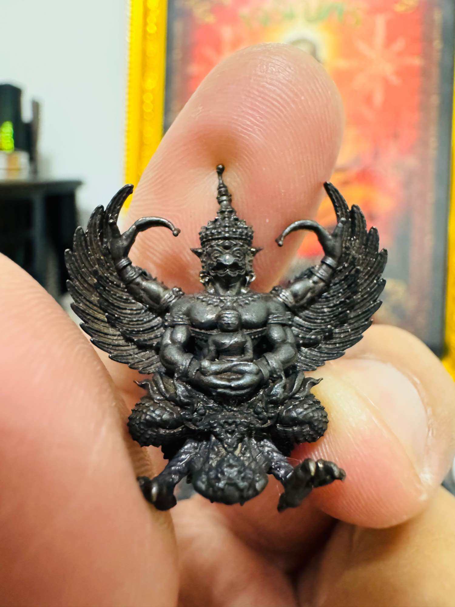 ⚡ Empower Your Wealth and Protection with the Phaya Krut Small Edition﻿ – Setthi Ngern Lai Ma﻿ Model, Blessed in the Mighty Garuda Ceremony and 108 Buddha Consecrations at Wat Phra Maha That Woramahawihan! ⚡ Default Title