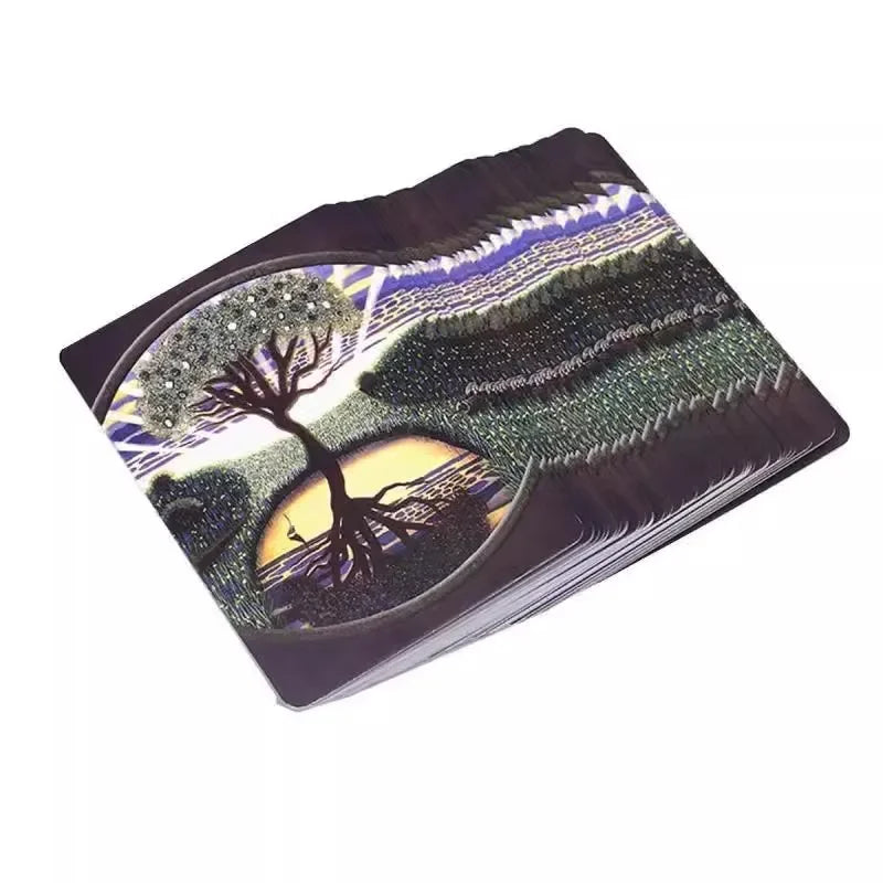 🌍 Magic Oracle Cards Earth Magic – 48-Card Deck for Fate Reading and Divination Board Game