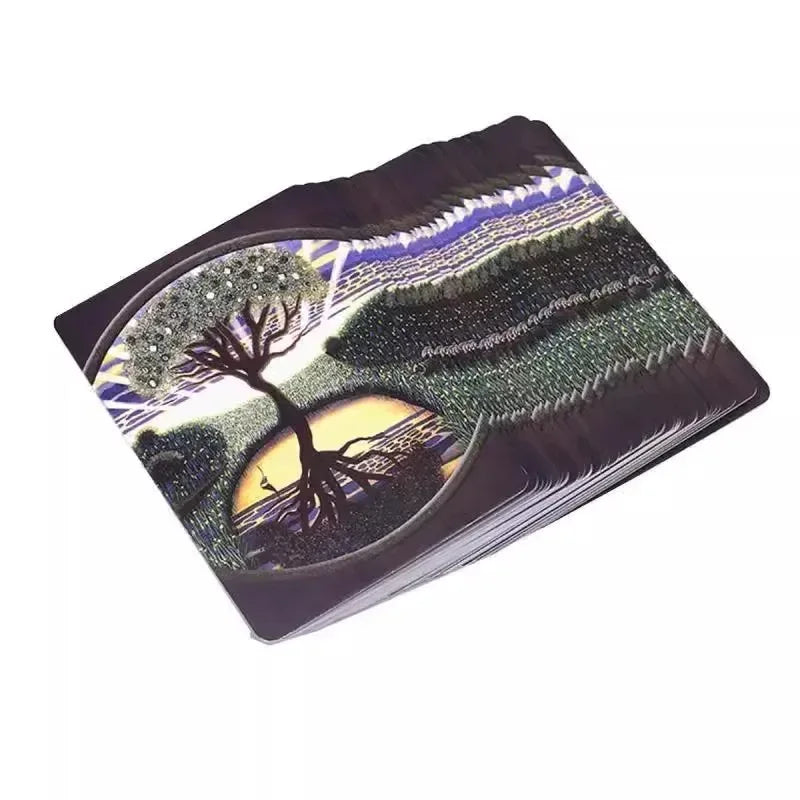 🌍 Magic Oracle Cards Earth Magic – 48-Card Deck for Fate Reading and Divination Board Game